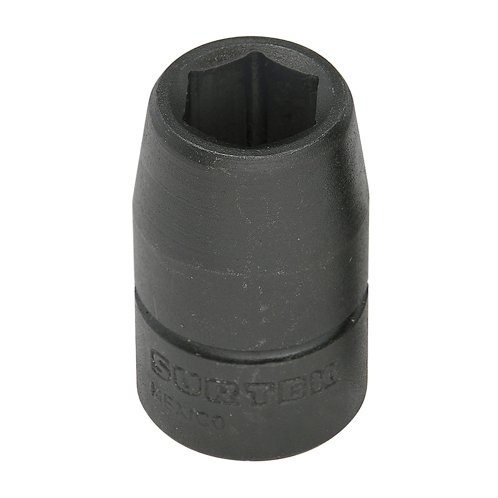 Dado de impacto cuadro de 1/2", 6 puntas, métrico, 15 mm Surtek