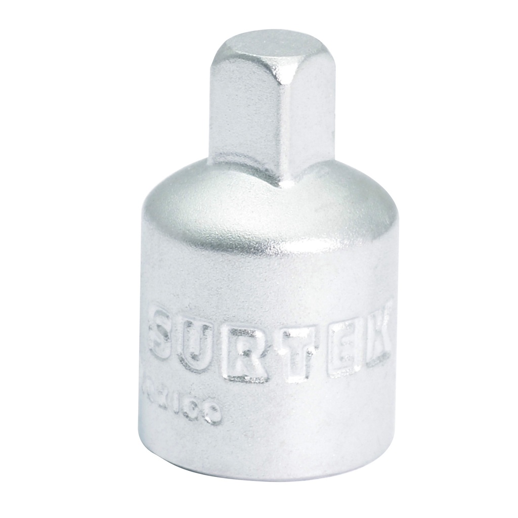 Adaptador para dado cuadro de 3/8" hembra a 1/4" macho Surtek