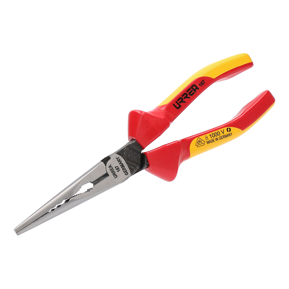 Pinza de 1000 V de 7-7/8" punta larga Urrea