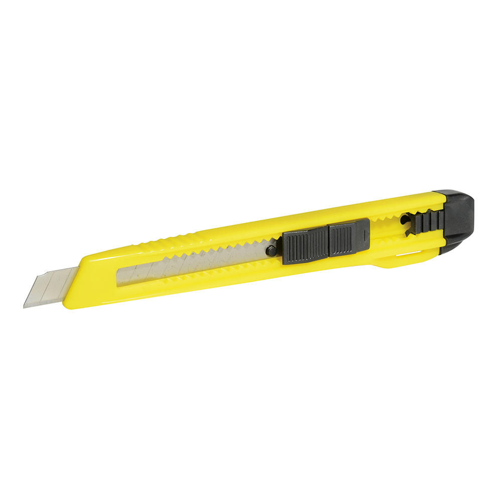 Cutter con cuerpo de plástico de 9 mm, tipo lápiz Surtek