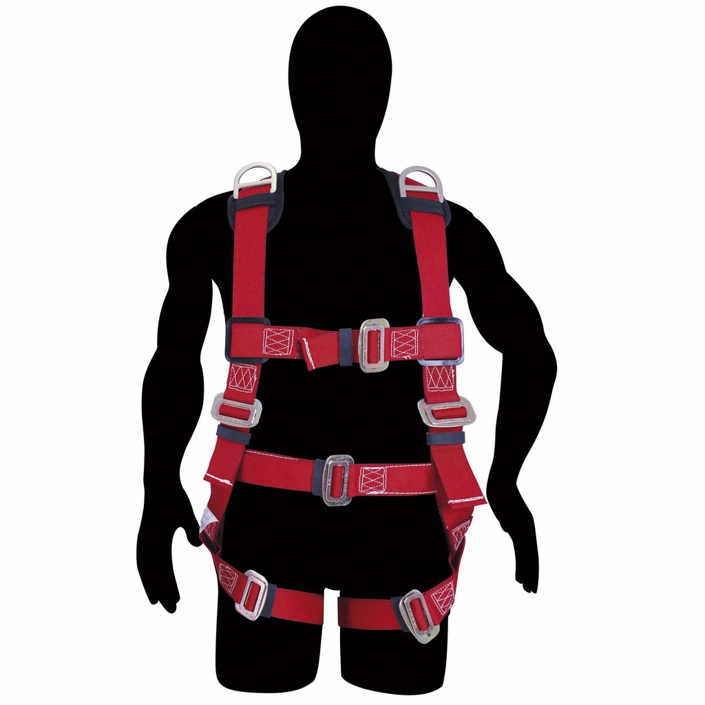 Arnés de seguridad de rescate con cinturón, talla 36-40 Urrea
