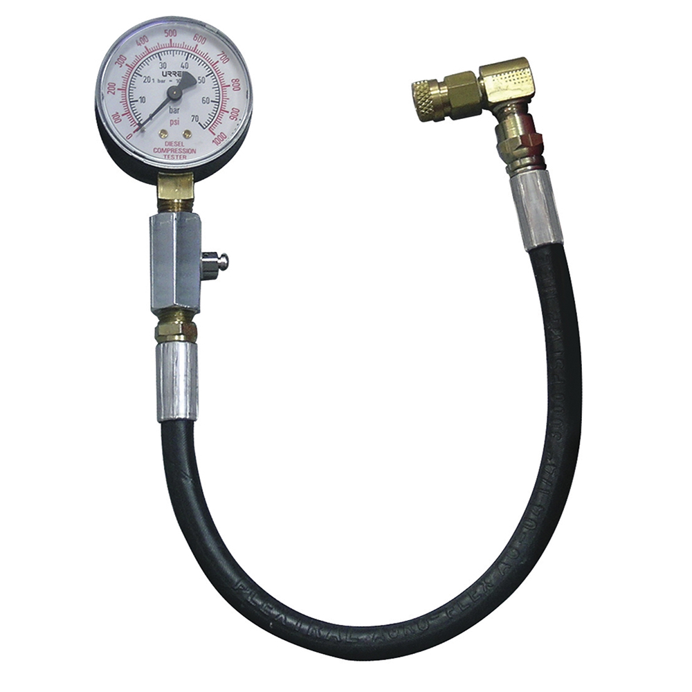 Verificador de compresión a Diésel 0-1000 PSI Urrea