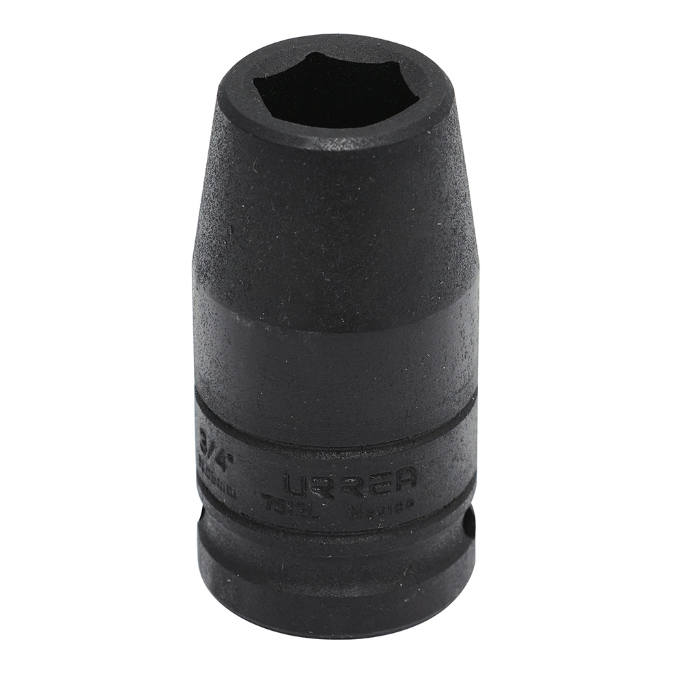 Dado de impacto largo cuadro de 3/4", 6 puntas, en pulgadas, 3/4" Urrea
