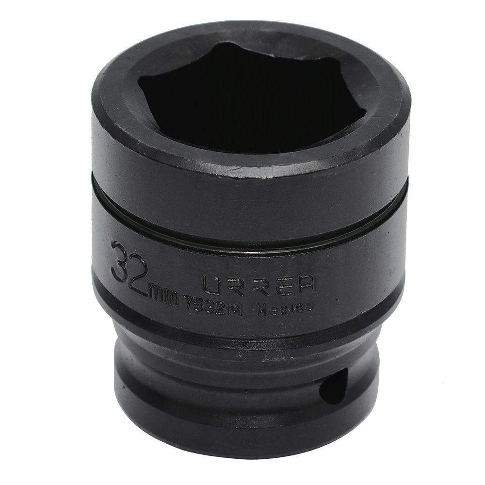 Dado de impacto cuadro de 3/4", 6 puntas, métrico, 32 mm Urrea