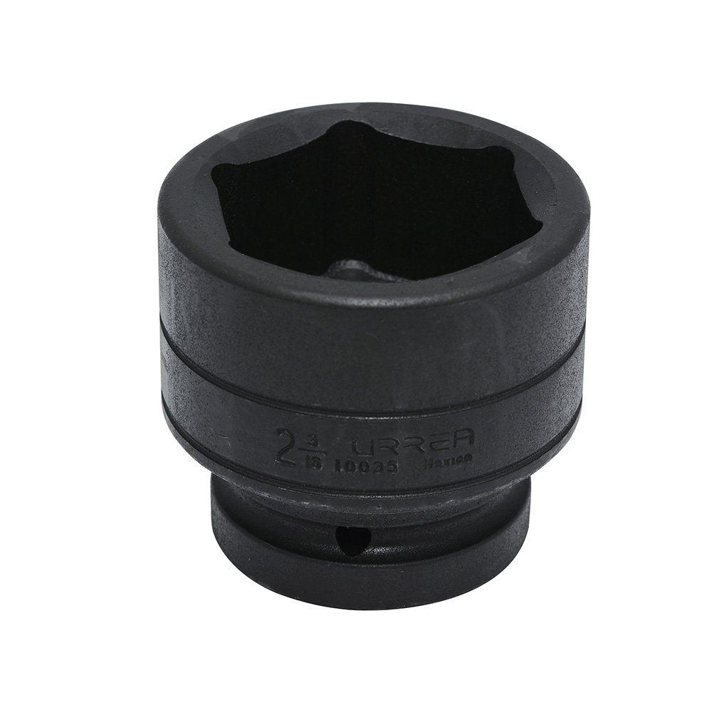 Dado de impacto cuadro de 1", 6 puntas, en pulgadas, 2-3/16" Urrea