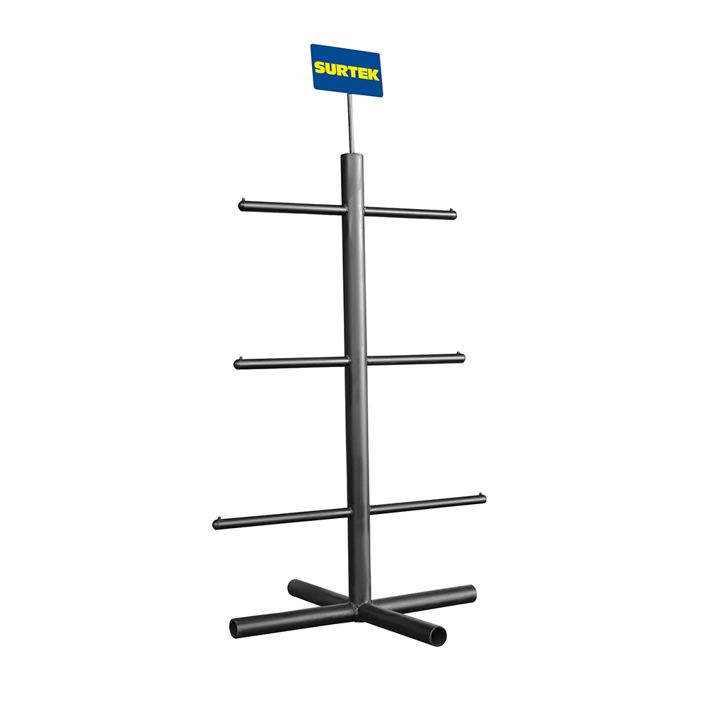 Exhibidor de piso para cuerdas de polipropileno 90 x 186 x 91 cm Surtek