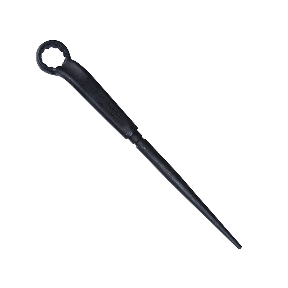 Llave acodada de alta palanca fosfatizada con cola en métrica, 12 puntas, 27 mm Urrea