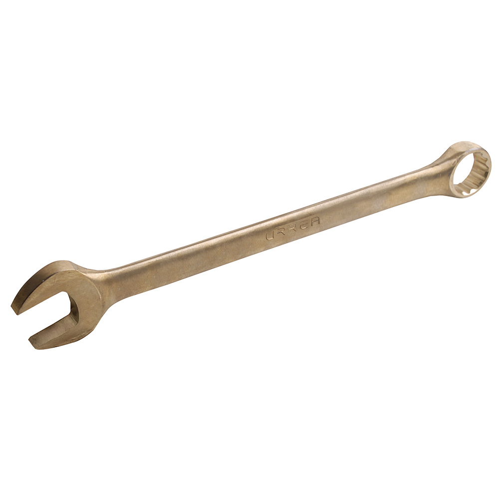 Llave combinada de bronce-aluminio antichispa en pulgadas, 12 puntas, 1-3/16" Urrea