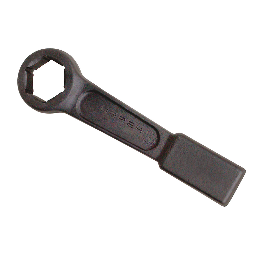 Llave de golpe plana fosfatizada en pulgadas, 6 puntas, 1" Urrea