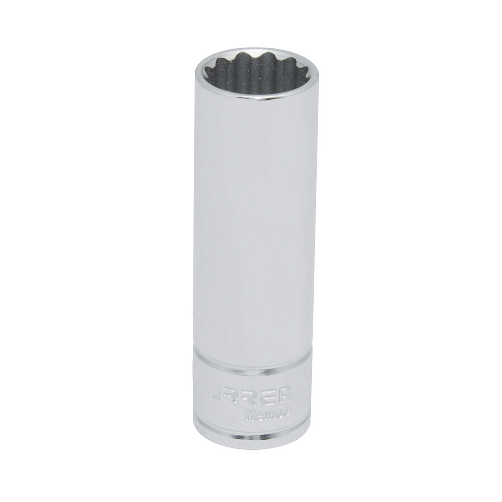 Dado largo cuadro de 1/2", 12 puntas, en pulgadas, 3/4" Urrea