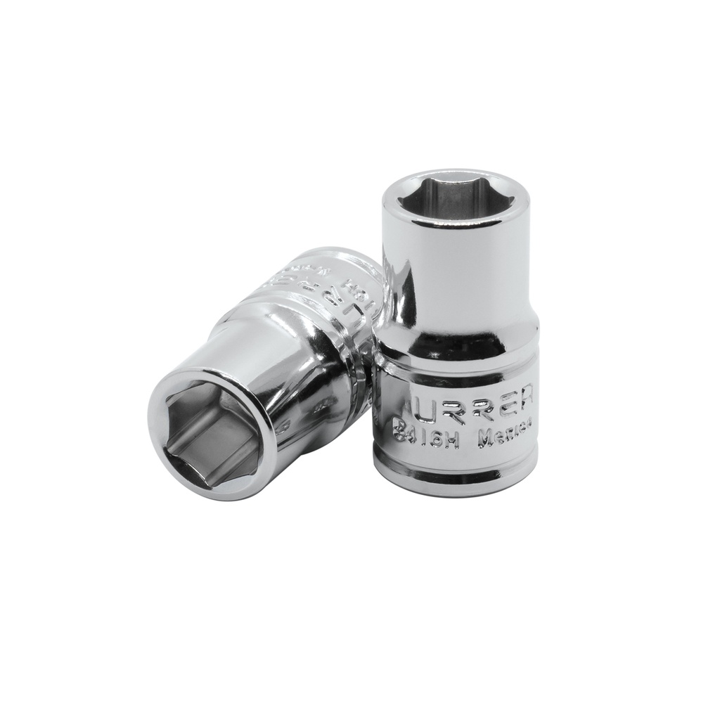 Dado cuadro de 1/2", 6 puntas, en pulgadas, 1/2" Urrea