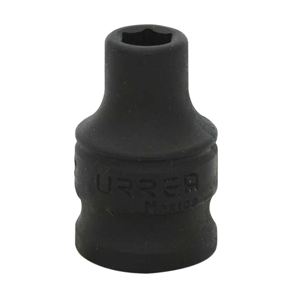 Dado de impacto cuadro de 3/8", 6 puntas, en pulgadas, 3/8" Urrea