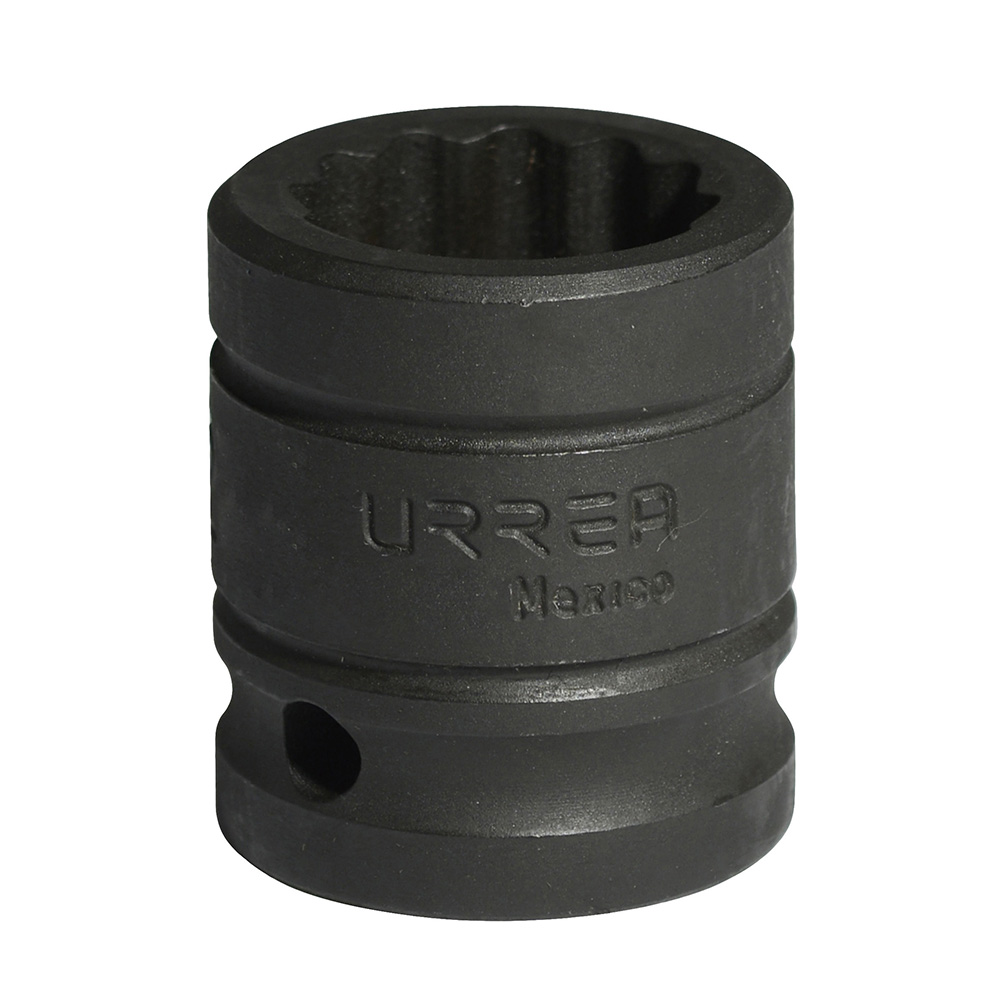 Dado de impacto cuadro de 1/2", 12 puntas, métrico, 16 mm Urrea