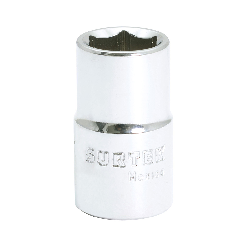 Dado en pulgadas cuadro de 1/2", 6 puntas, 7/16" Surtek
