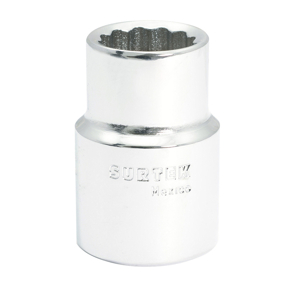 Dado cuadro de 3/4", 12 puntas, en pulgadas, 13/16" Surtek