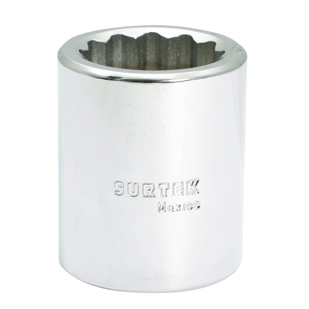 Dado cuadro de 3/4", 12 puntas, en pulgadas, 7/8" Surtek