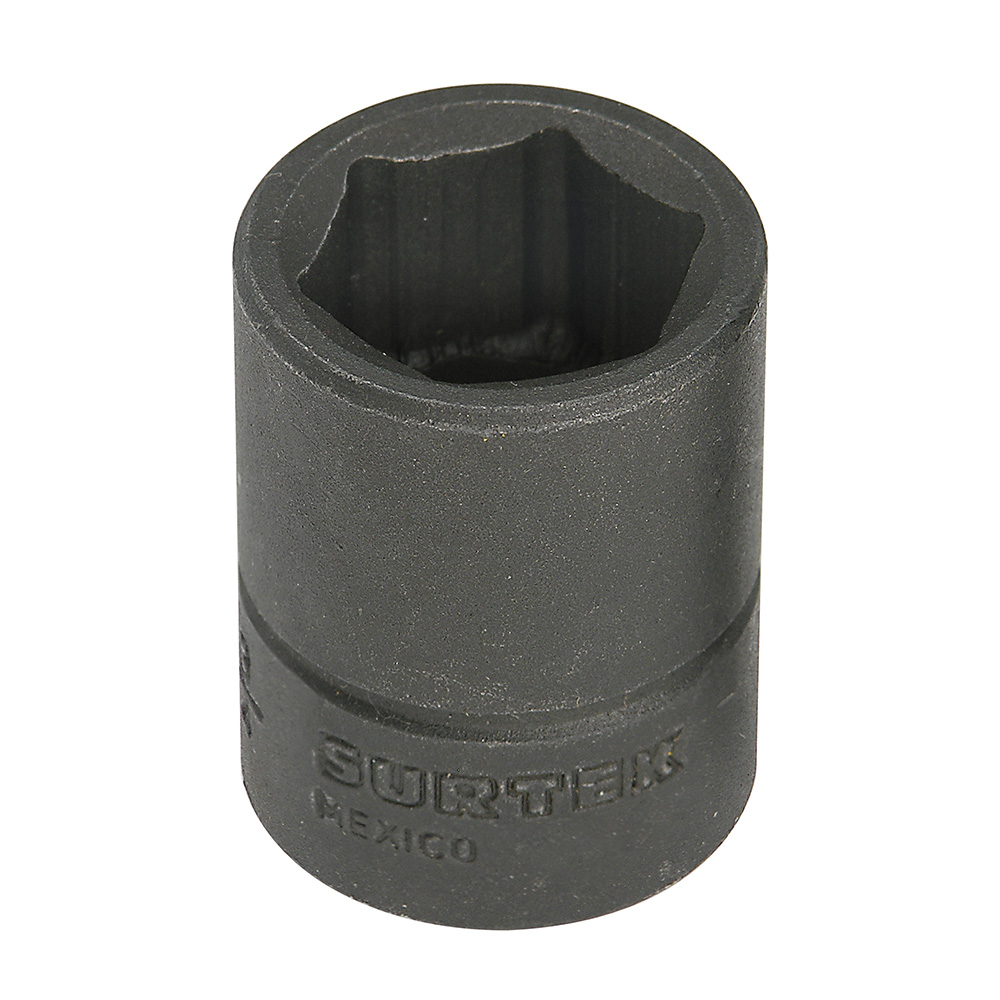 Dado de impacto cuadro de 1/2", 6 puntas, métrico, 17 mm Surtek