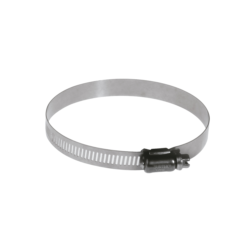 Abrazadera sin fin de acero inoxidable de 2-9/16" a 3-1/2" Surtek