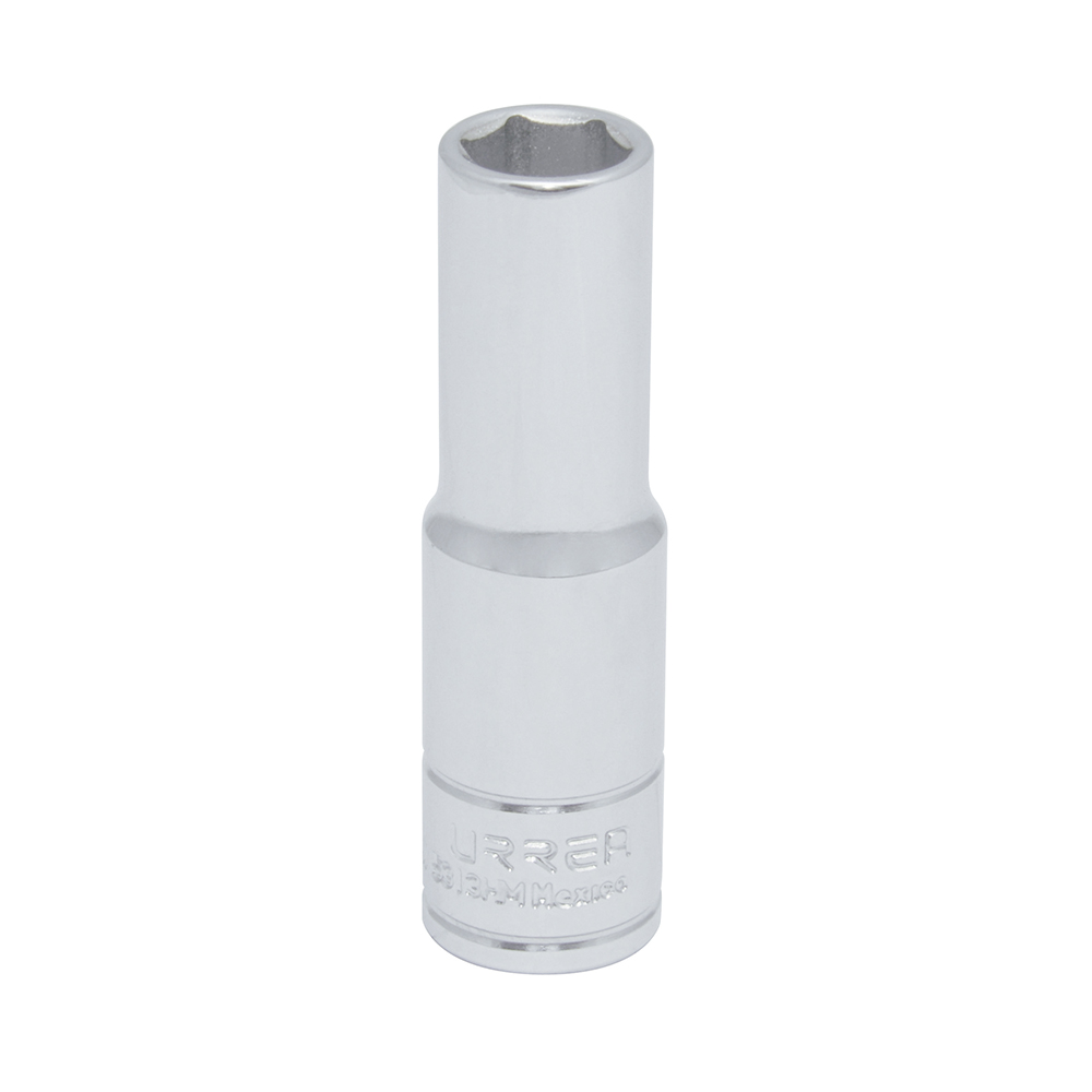 Dado largo cuadro de 1/2", 6 puntas, métrico, 13 mm Urrea