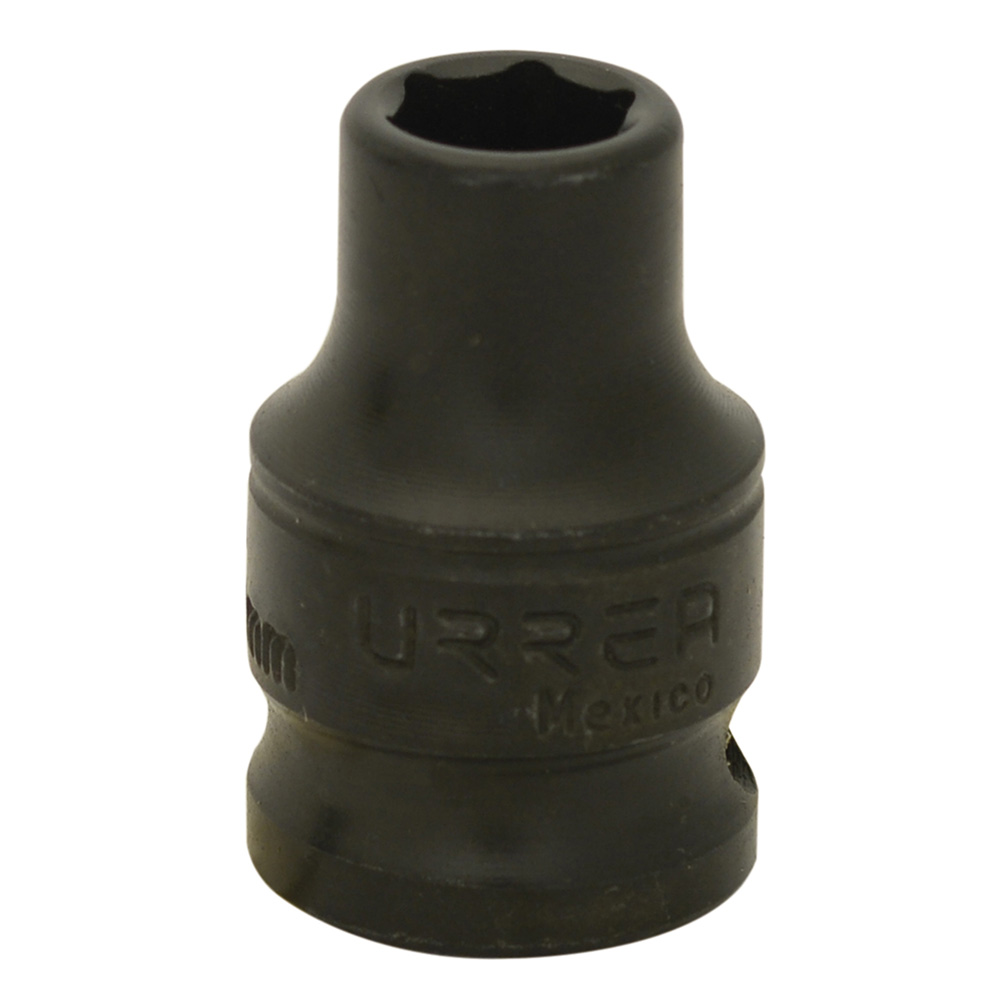 Dado de impacto cuadro de 3/8", 6 puntas, métrico, 10 mm Urrea