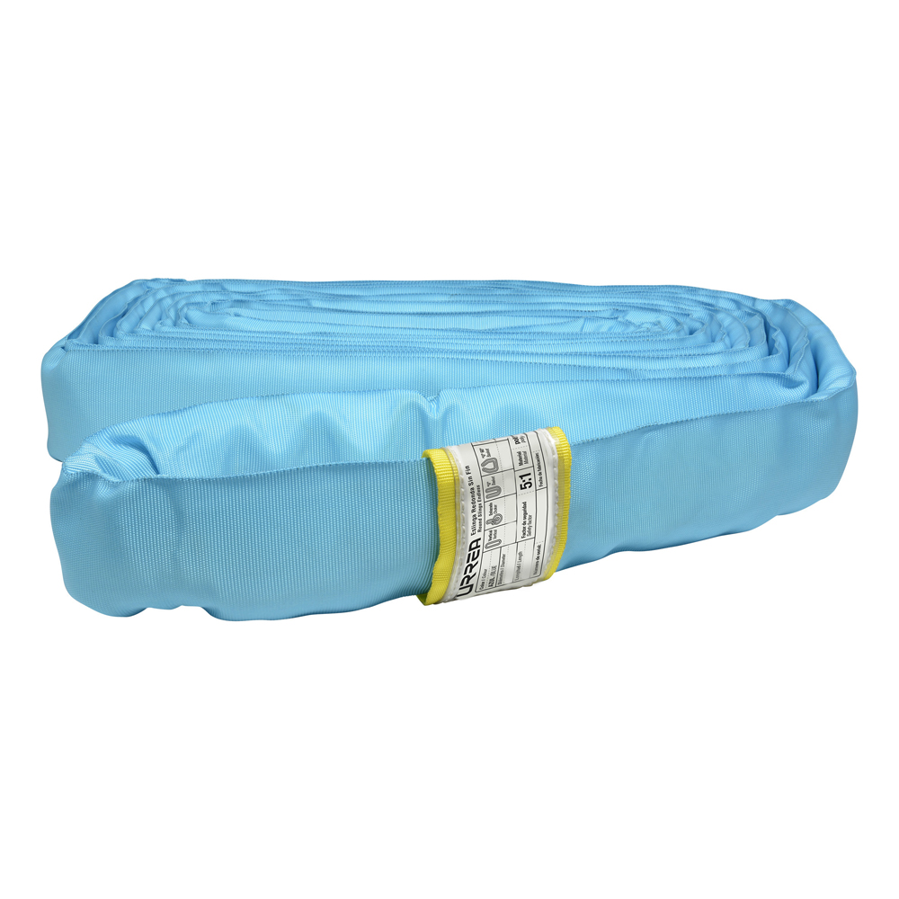 Eslinga de poliéster redonda sin fin azul 7 m, 9 ton Urrea