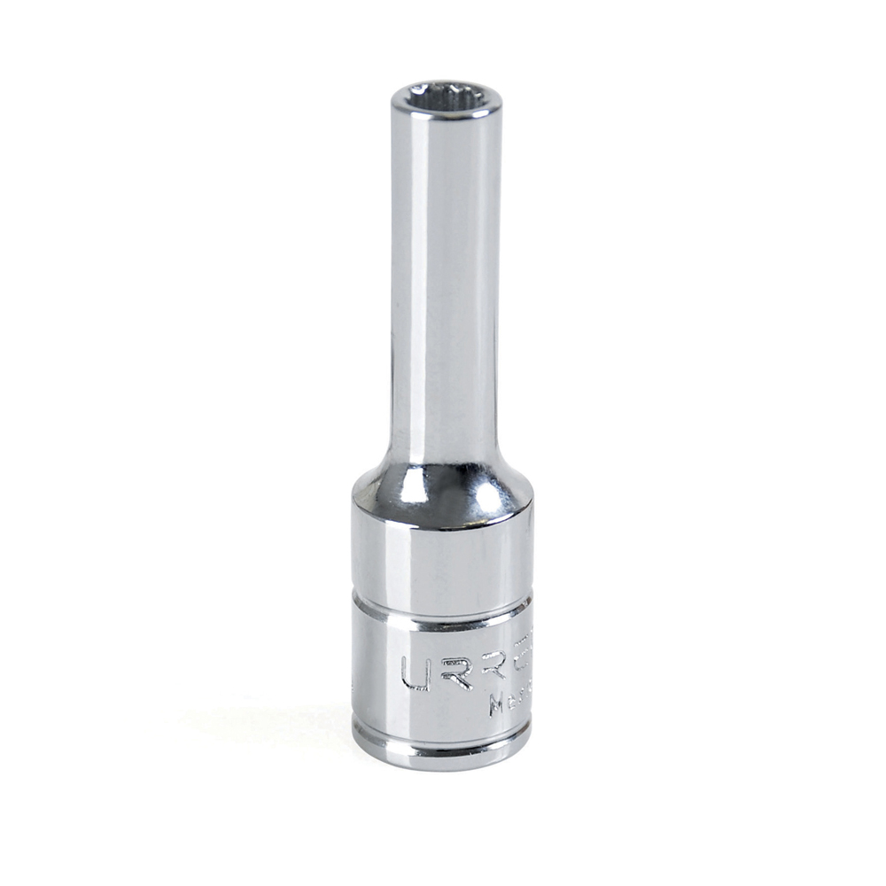 Dado largo cuadro de 3/8", 12 puntas, en pulgadas, 5/16" Urrea