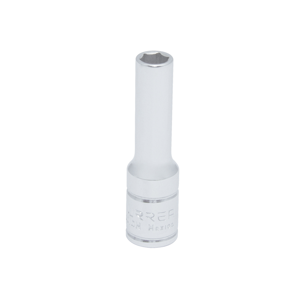 Dado largo cuadro de 3/8", 6 puntas, en pulgadas, 7/16" Urrea