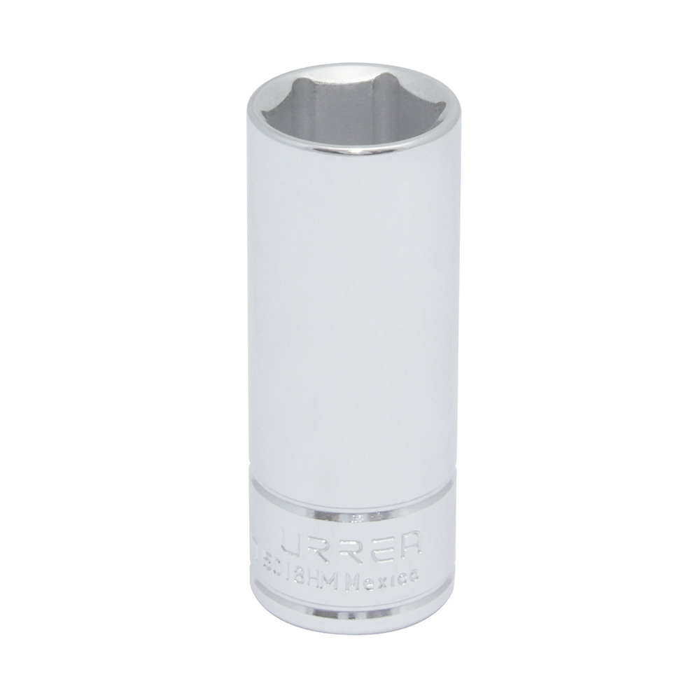 Dado largo cuadro de 3/8", 6 puntas, métrico, 21 mm Urrea