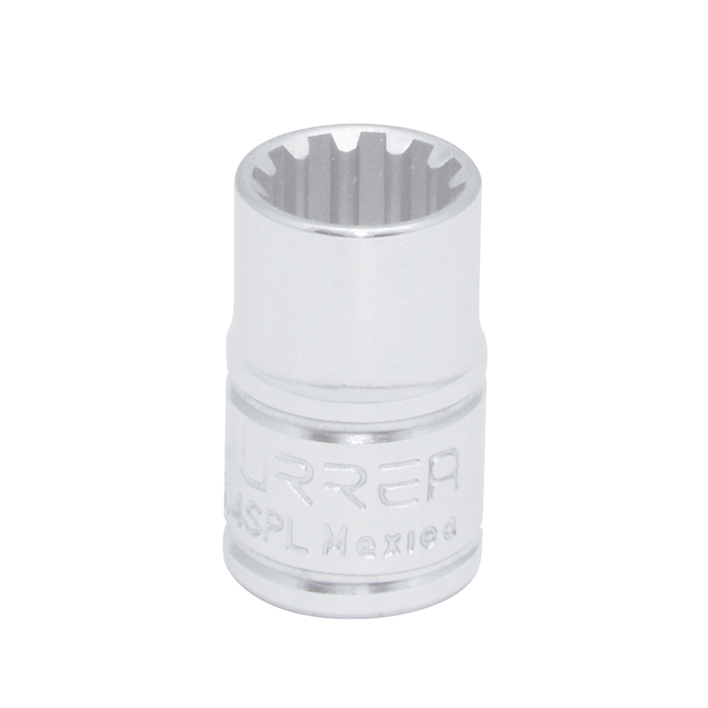Dado Spline cuadro de 3/8", #18 Urrea