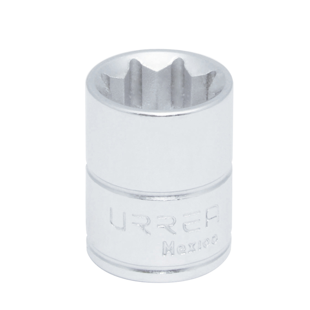 Dado cuadro de 3/8", 8 puntas, en pulgadas, 9/16" Urrea