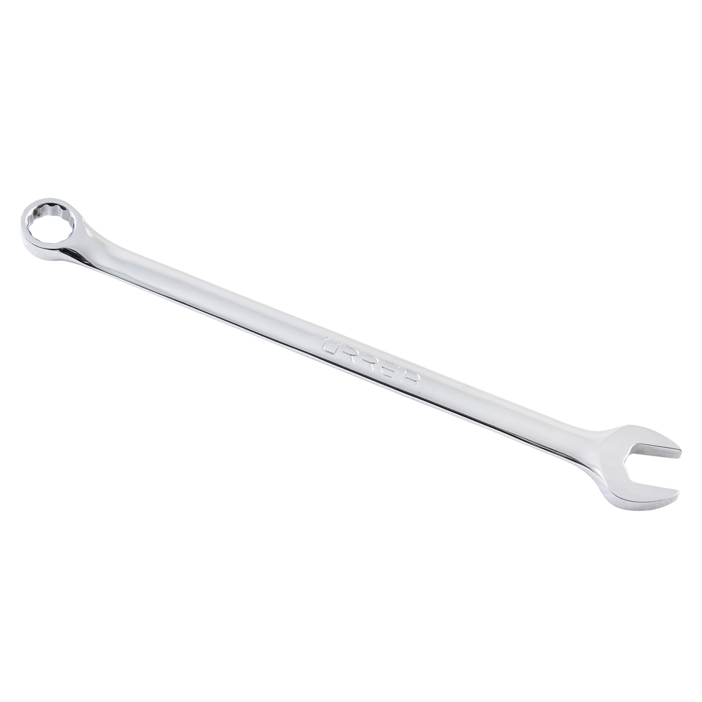 Llave combinada extra larga pulido espejo en pulgadas, 12 puntas, 1" Urrea