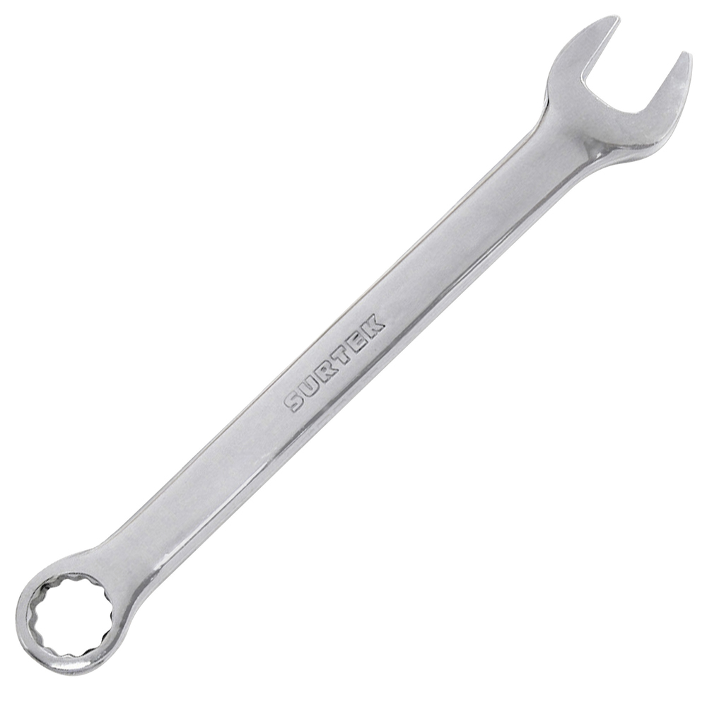 Llave combinada pulido espejo en pulgadas, 12 puntas, 1-1/8" Surtek