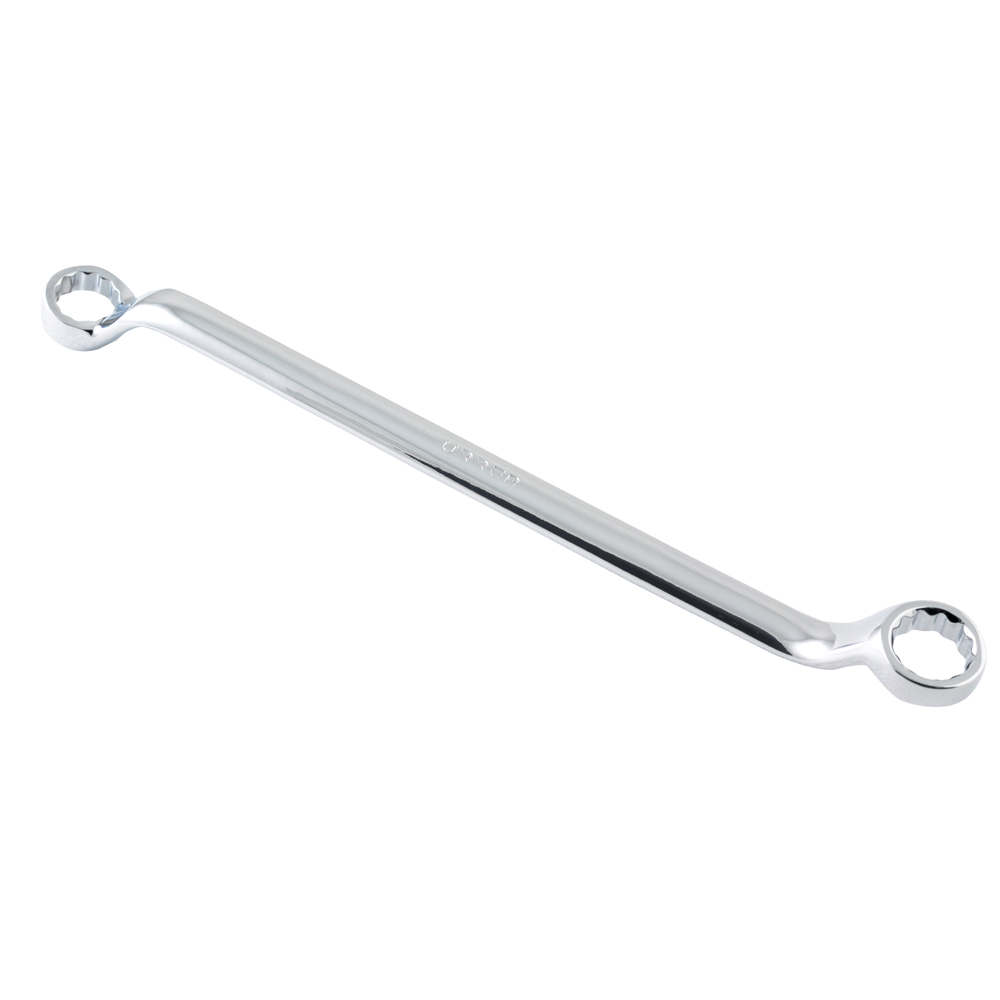 Llave de estrías pulido espejo de 45° en pulgadas, 12 puntas, 3/8" x 7/16" Urrea