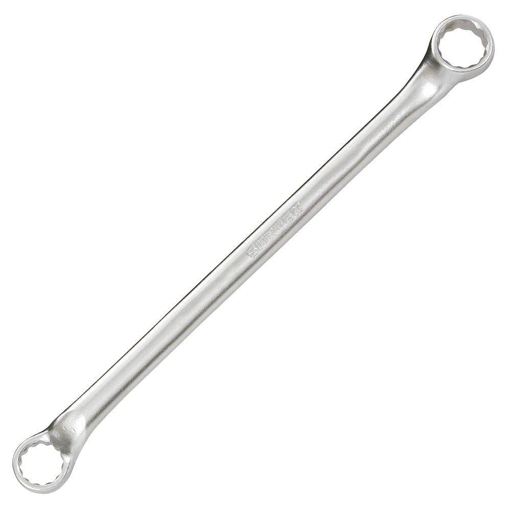 Llave de estrías pulido espejo de 45° en pulgadas, 12 puntas, 3/8" x 7/16" Surtek