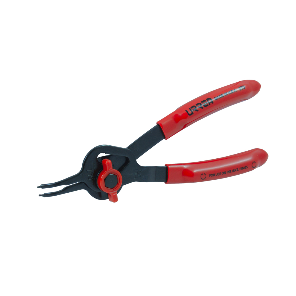 Pinza para anillos de retención convertibles con mariposa .070 ángulo de 90° Urrea