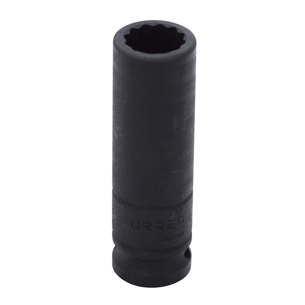 Dado de impacto largo cuadro de 1/2", 12 puntas, en pulgadas, 15/16" Urrea
