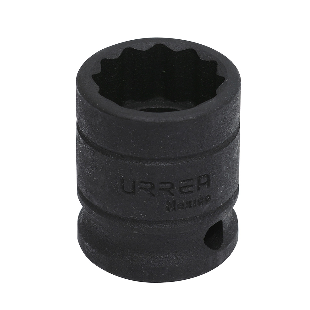 Dado de impacto cuadro de 1/2", 12 puntas, en pulgadas, 11/16" Urrea