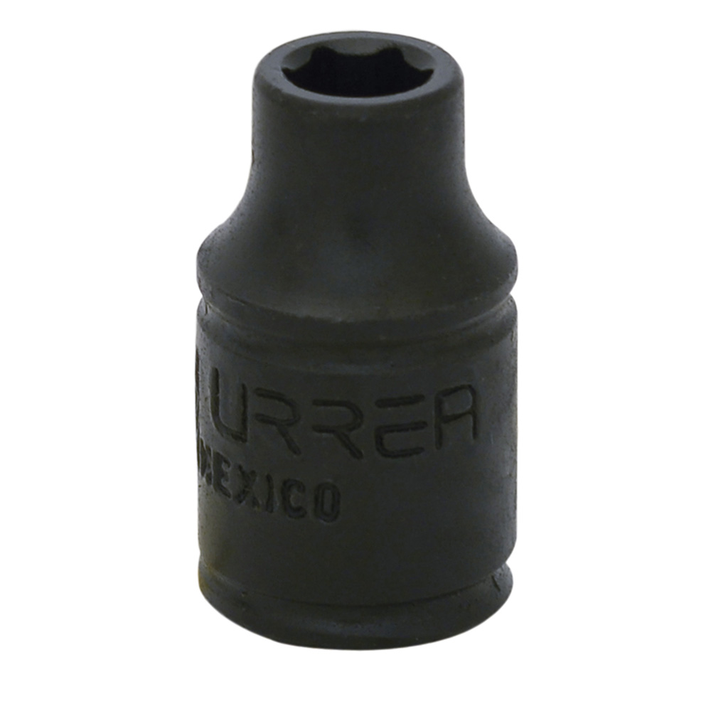 Dado de impacto cuadro de 1/4", 6 puntas, métrico, 7 mm Urrea
