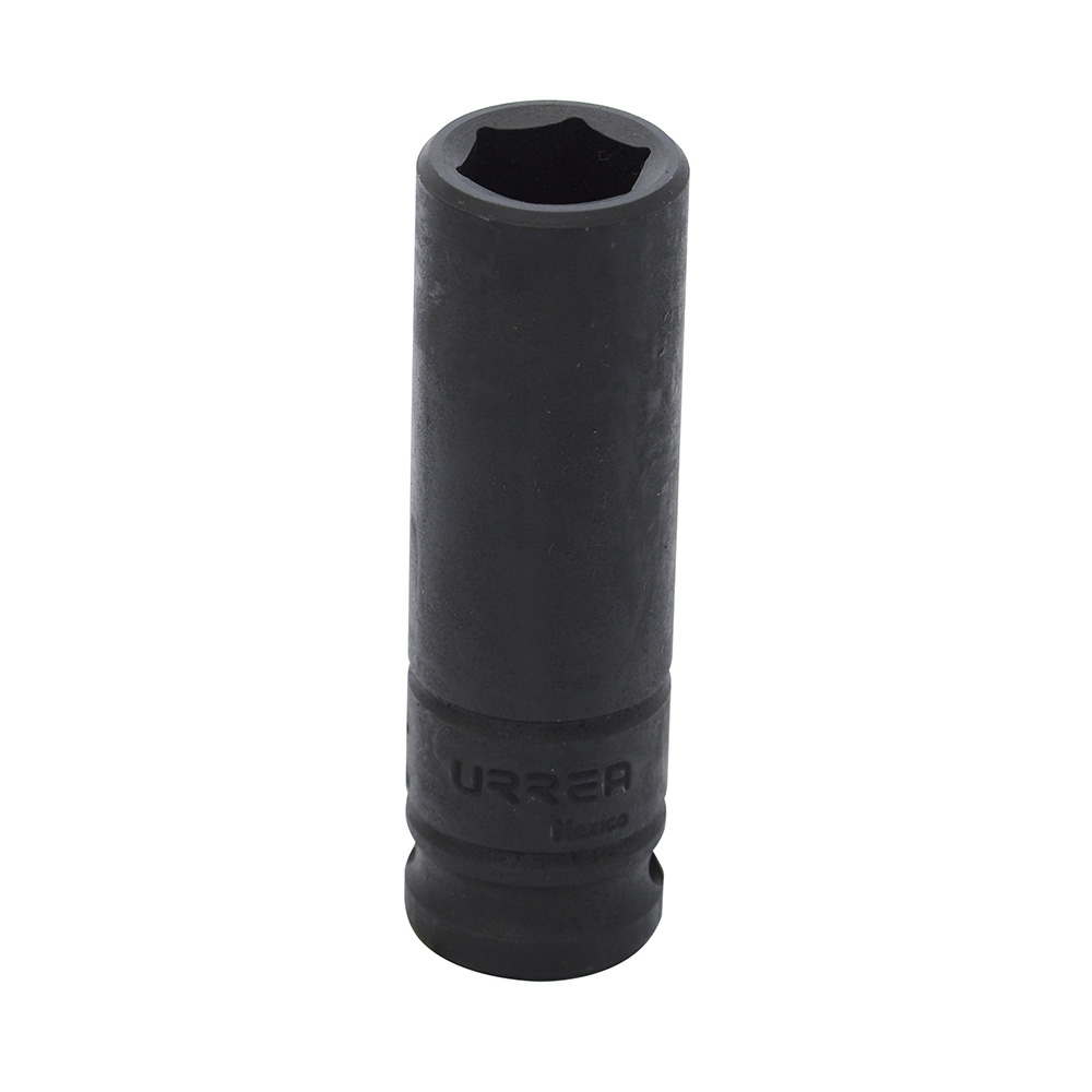 Dado de impacto largo cuadro de 1/2", 6 puntas, en pulgadas, 1" Urrea