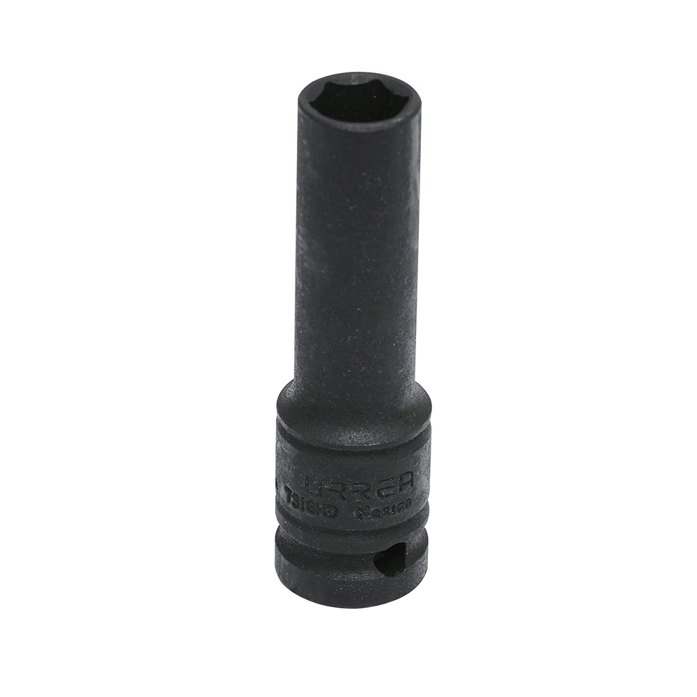 Dado de impacto pared delgada cuadro de 1/2", 6 puntas, en pulgadas, 1/2" Urrea