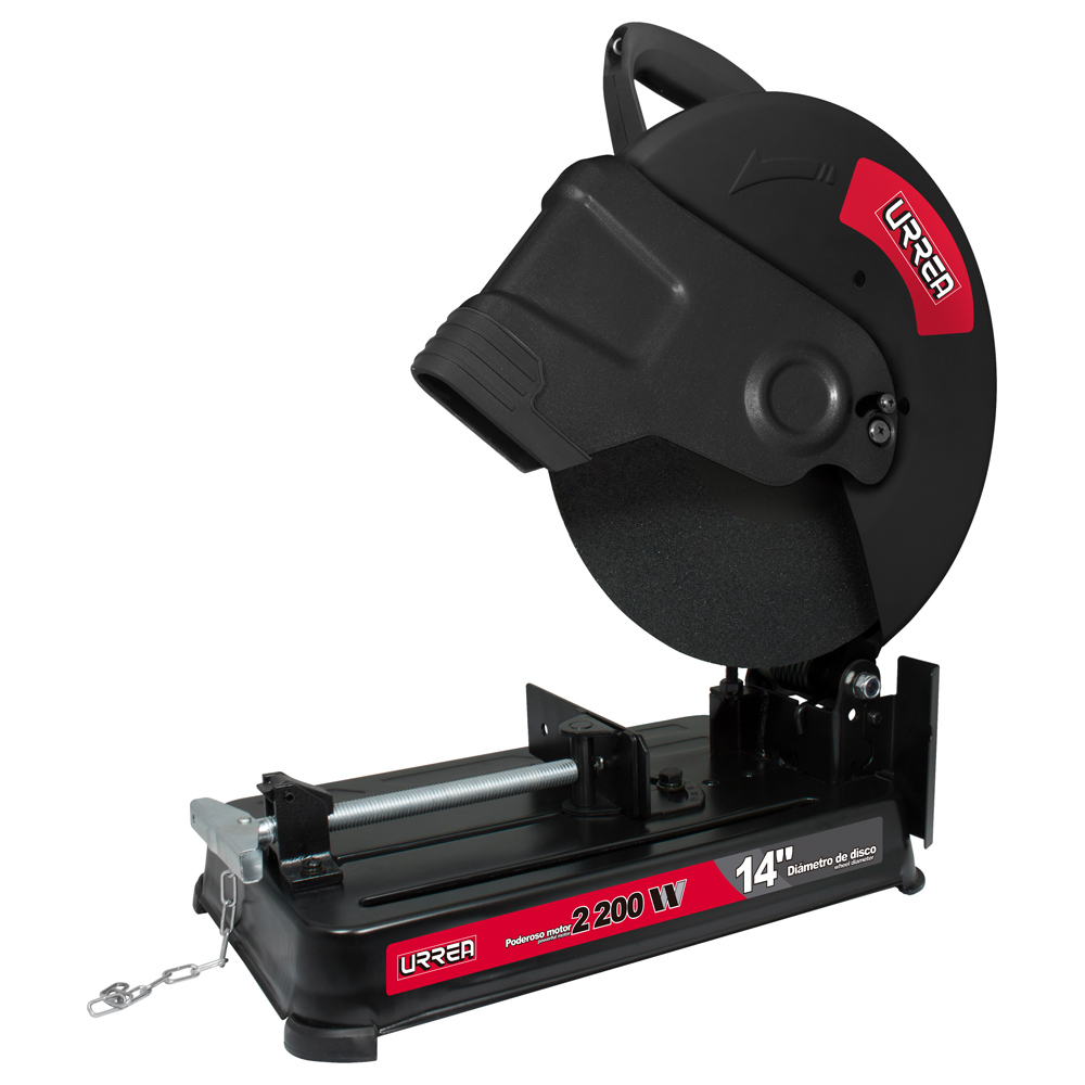 Cortadora de metales 14" 2200 W 127 V, 3700 RPM Urrea