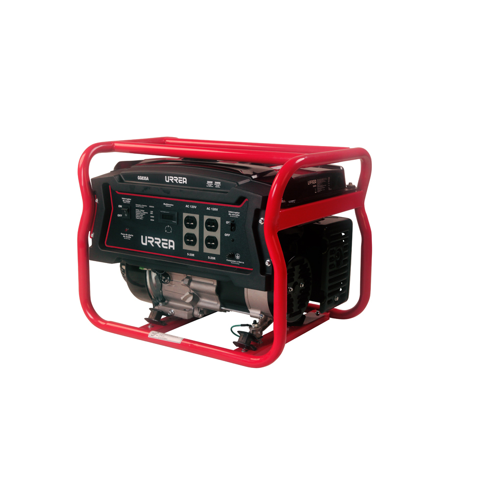 Generador a gasolina 3000 W, 212 cc, voltaje de salida 120 V Urrea
