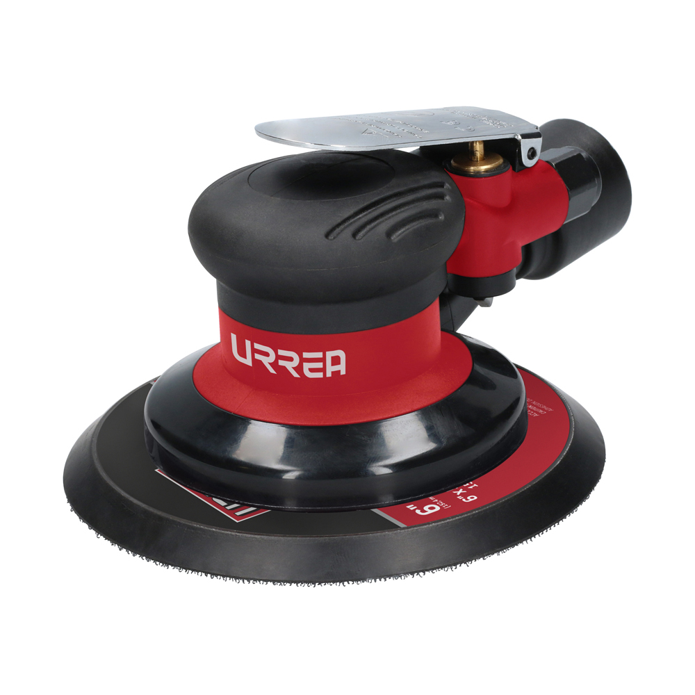 Lijadora neumática roto-orbital 6" 12,000RPM, eje de 5/16" Urrea