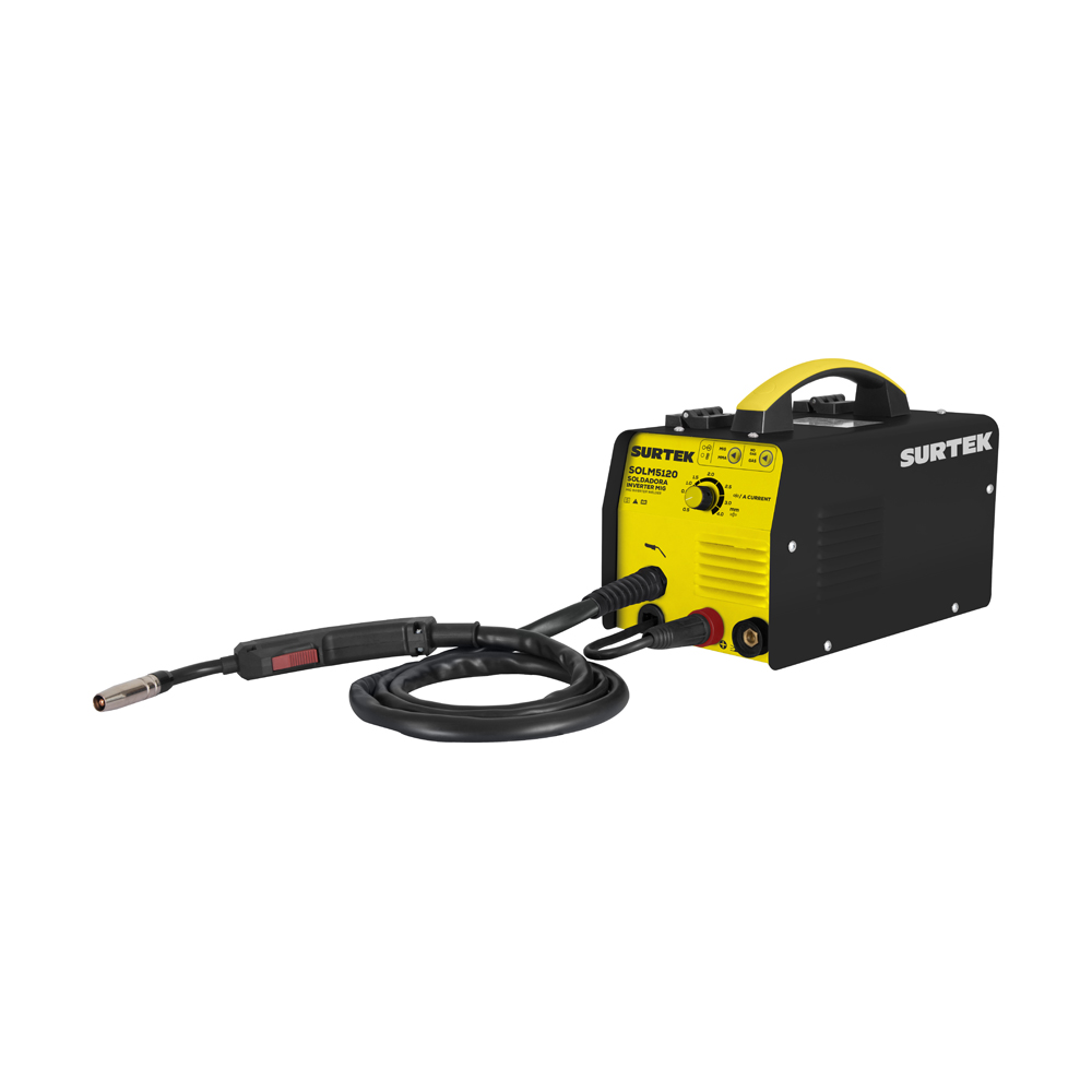 Soldadora inverter para uso con microalambre de 1 fase 110 V Surtek