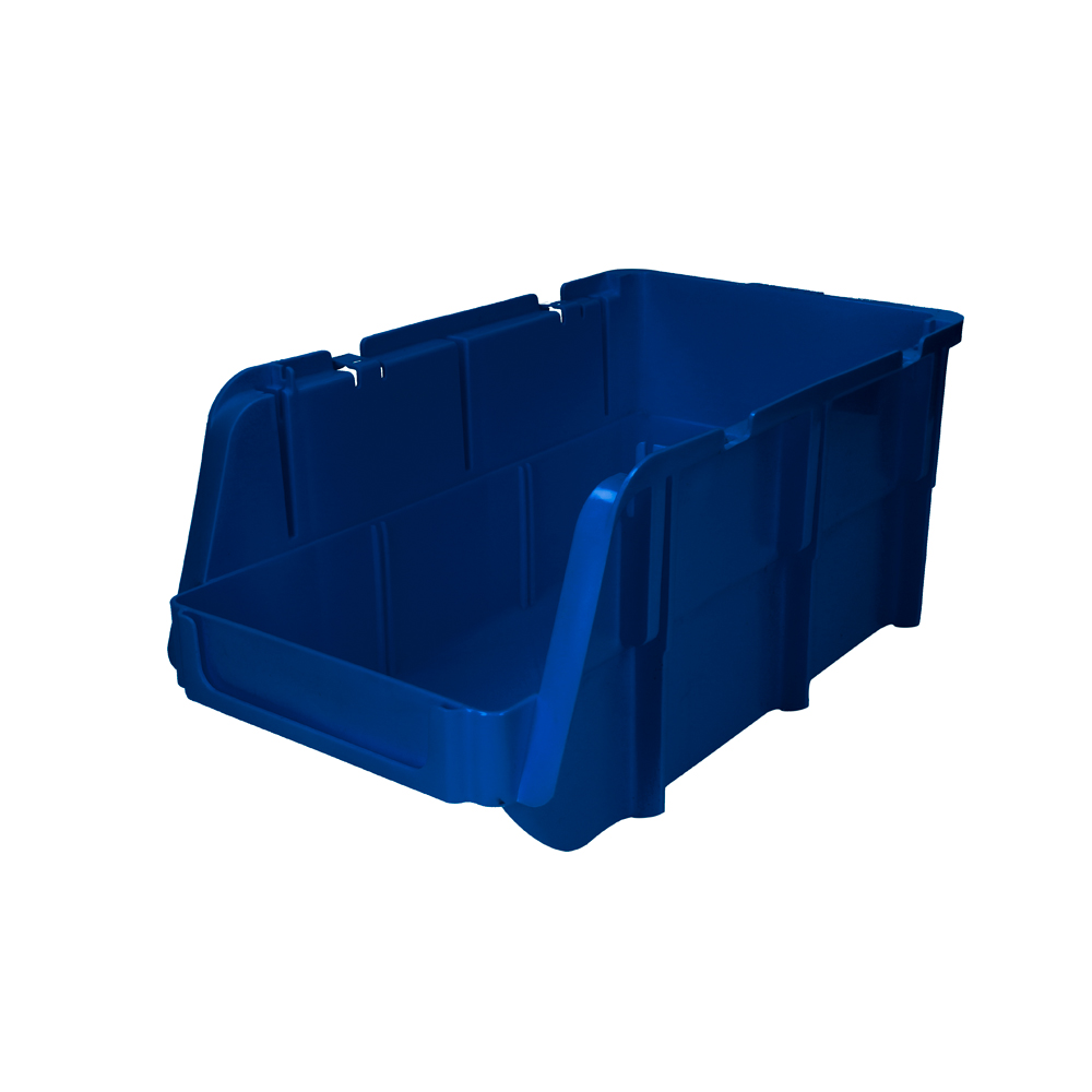 Gaveta plástica pico de pato color azul 14" x 8" x 7" Surtek