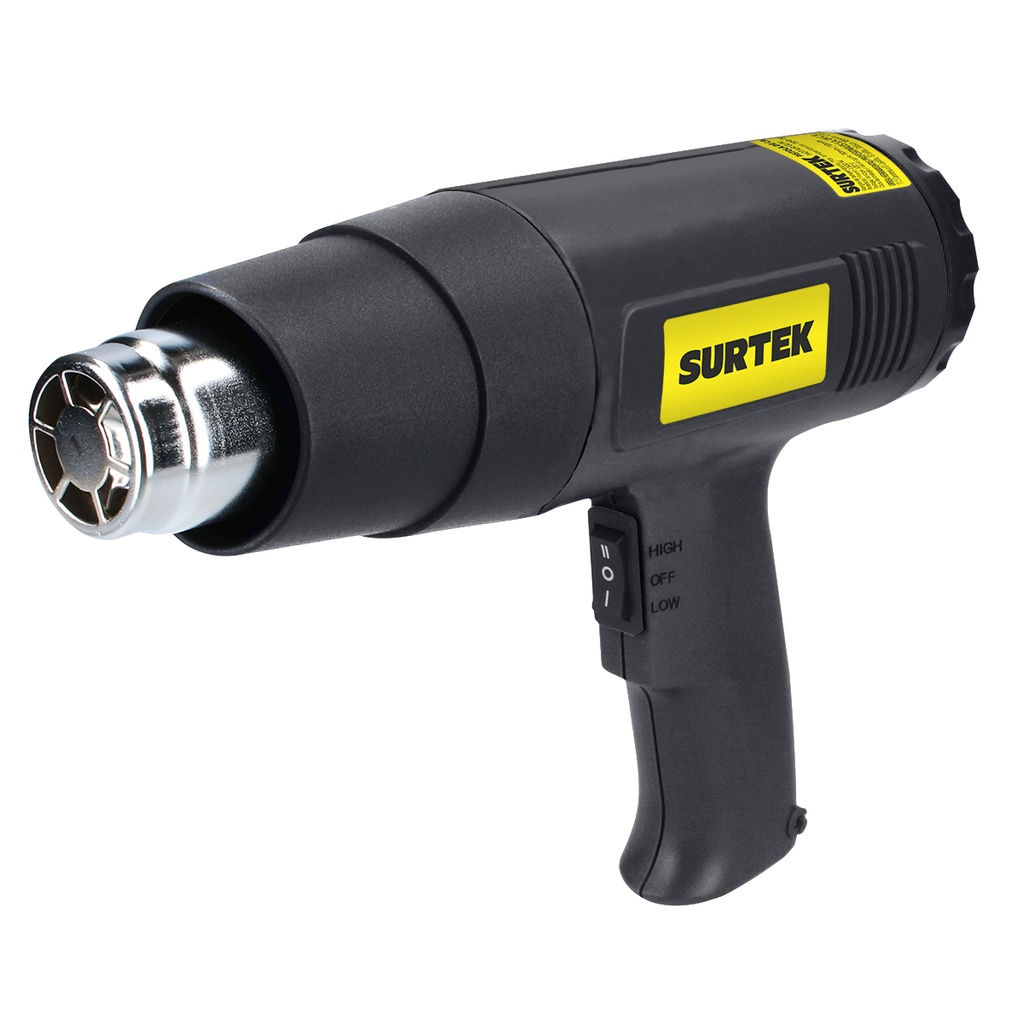 Pistola de calor 300° C a 500°C 1500 W 120 V enfriamiento rápido Surtek