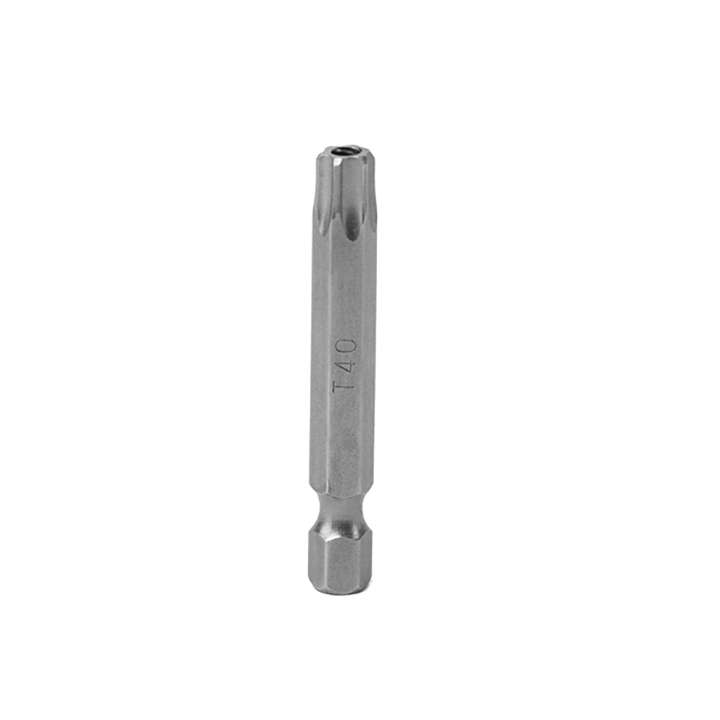Punta Torx seguridad de poder hexágono de 1/4", T25 x 2" 5 piezas Surtek