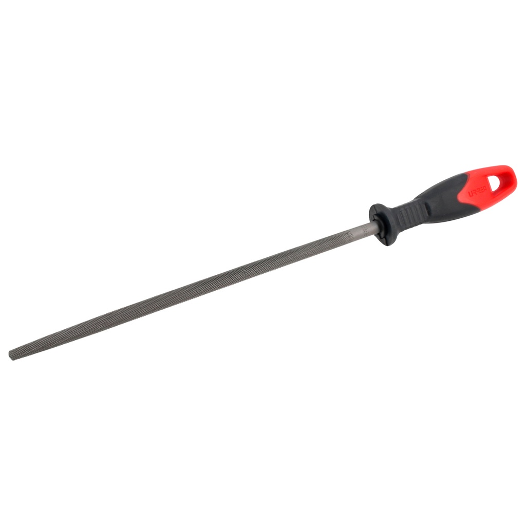 Lima redonda bastarda con mango bimaterial 10" Urrea