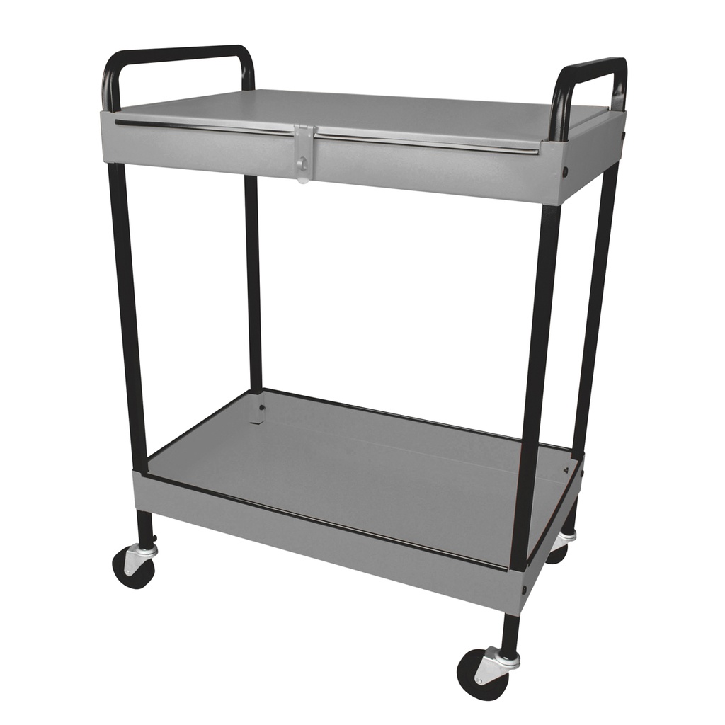 Carro utilitario de lámina 2 niveles 25" Surtek