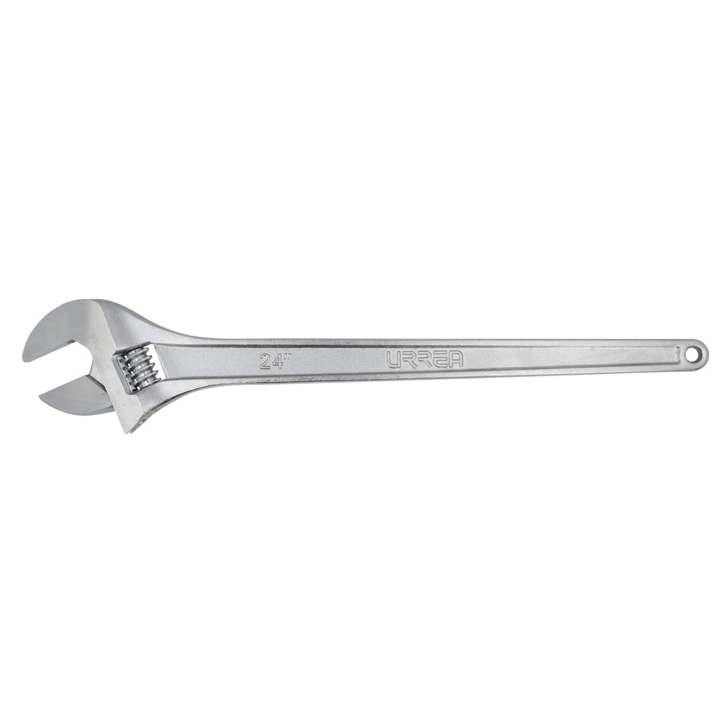 Llave ajustable cromada 24" Urrea
